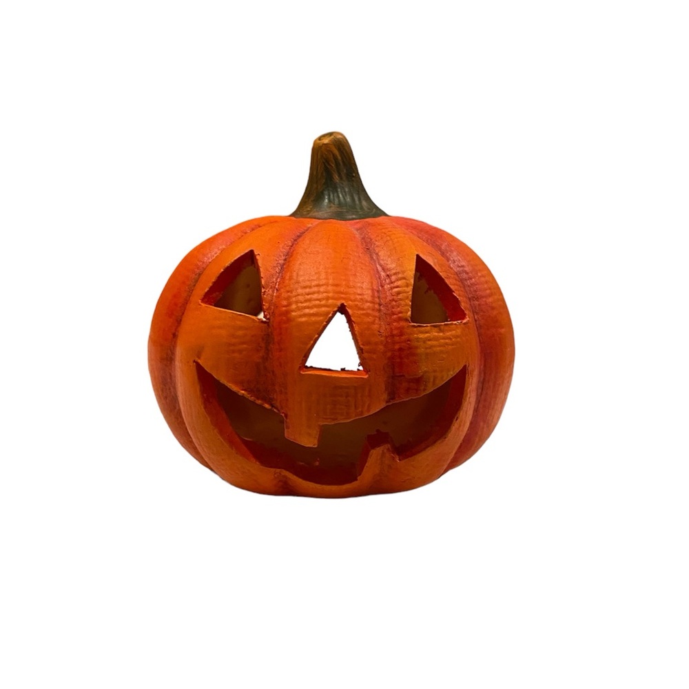 Jack o lantern pumpkin Halloween tea light decor